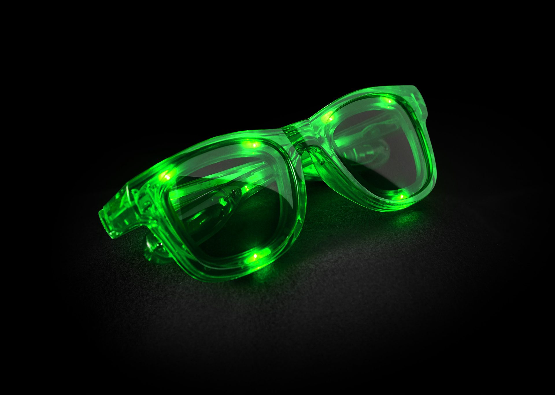 LED Glasögon Grön