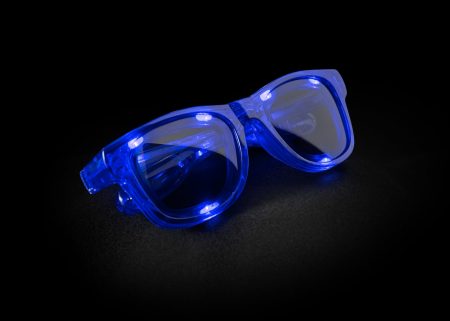 LED Glasögon Blå